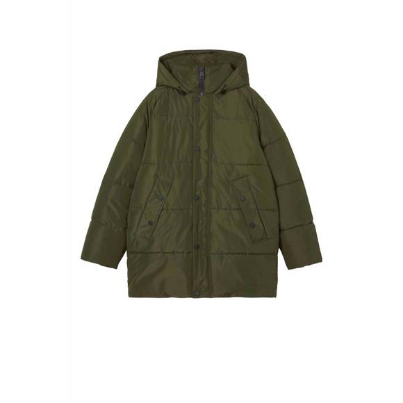 NEW OOFWEAR hooded 5989 jacket in moss green - Picture 5 of 6